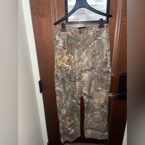 Realtree Brown and Green Camo Pants with Realtree Logo 18/XXL
